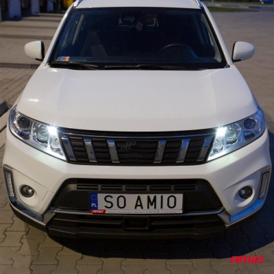 Bec de pozitie tip LED CANBUS, T10 W2.1x9.5 W5W, 12V-24V, 10 LED SMD 3030, culoare alb, AMIO, set 2 buc AutoDrive ProParts foto