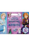 Disney. Regatul de gheata: Aventuri magice. Carte de colorat cu autocolante