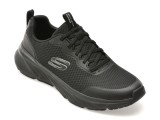 Pantofi sport SKECHERS negri, EDGERIDE, din material textil