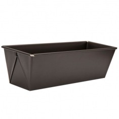 Tavita Coacere Paine, 14.5x30 cm, Neagra, Tavi Copt Paine, Tavite Copt Paine, Forme Copt Paine, Tavite Metal Copt Paine, Forme Metalice Copt Paine, Ta foto