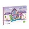 Cuburi magnetice - Universul printeselor 110 piese (2 cm), Bufnitel