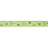 Bordura decorativa pentru tapet, modern, verde, 3.5cm x 10m, 227-148
