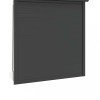 VidaXL Oblon rulant, antracit, 130 x 140 cm, aluminiu