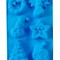 Forma silicon pentru prajituri, Tema Craciun, 6 cavitati, Albastru, 27 cm, 478COF