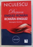 DICTIONAR ENGLEZ - ROMAN / ROMAN - ENGLEZ de GEORGETA NICHIFOR , 2018