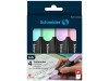Textmarker Schneider Job Pastel 4/set