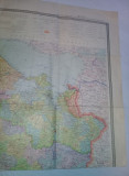 Document vechi1976,Harta Partea EUROPEANA CCCP-ЕВРОПЕЙСКАЯ ЧАСТЬ CCCP,in Ruseste