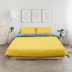 SET DE PAT DUBLU BBC YELLOW/BLUE foto