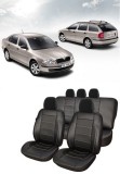 Cumpara ieftin Huse scaune auto SKODA OCTAVIA II (2004-2010) Piele Ecologica