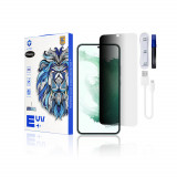 Folie Compatibila cu Samsung Galaxy S22 Plus 5G / S23 Plus Lito 3D UV Glass Privacy