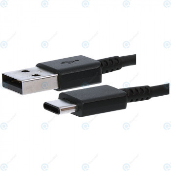 Cablu de date USB Samsung tip C EP-DR140ABE 0,8 metri negru GH39-02002A foto