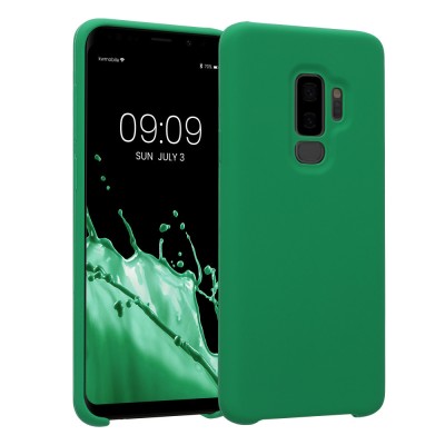 Husa Kwmobile pentru Samsung Galaxy S9 Plus, Silicon, Verde, 44183.227 foto
