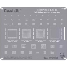 Sita BGA QIANLI QS524 pentru CPU 05-Kirin 950 / 955 / 960 / HI3650 / 3660 foto