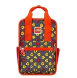 Cumpara ieftin Rucsac Casual LEGO Tribini Fun Small - design Heads and Cup, rosu