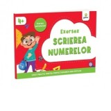 Caiet Practic Exersez Scrierea Numerelor Matematica 4+ Ani Carte Scolara