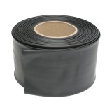 Tub termocontractabil negru 90 mm, rola 25 m pentru cabluri