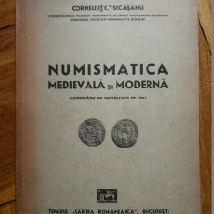 Corneliu C. Secasanu - Numismatica Medievala si Moderna (1942) monede 60 il RARA