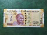 INDIA 200 RUPII 2023 UNC