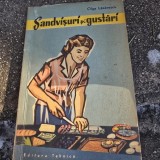 Sandvisuri si gustari - Olga Lazarescu, Editura Tehnica 1964, Carte de bucate