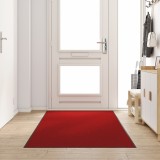 Preș de ușă roșu dreptunghiular 120x250 cm, vidaXL