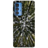 Husa compatibila cu Motorola G100 model Deep into the forest, Silicon, TPU, Viceversa, Transparent, Carcasa
