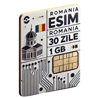 eSIM 1GB date, eSIM de Mare Viteza pana la 5G, valabil 30 zile din momentul foto