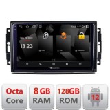 Navigatie Chrysler Jeep 5960Pro-202 Android Octa Core Qualcomm 2K Qled 8+128 DTS DSP 360 4G Optical v3 CarStore Technology