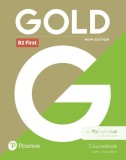 Gold B2 First New Edition Coursebook and MyEnglishLab Pack - Paperback brosat - Amanda Thomas, Jan Bell - Pearson