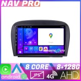 Navigatie Mercedes SL W230 2004 2011 KIT W230 EDOTEC-LITE Android Ecran 720P Octa Core 8 128 Carplay CarStore Technology
