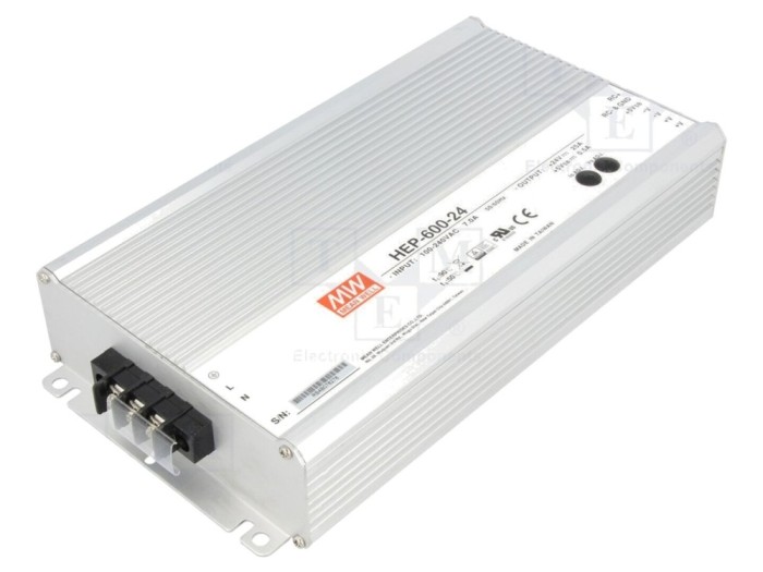 Alimentator modular 600W 24V DC
