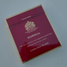 PACHET VECHI TIGARI "DUNHILL" - PLIN / SIGILAT - CARTONAT - COLECTIE COMUNIST