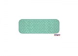 Covoras antiderapant cada 96x34cm, cu ventuze pentru fixare - Verde menta