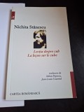 Lectia despre cub (La lecon sur le cube) - Nichita Stănescu