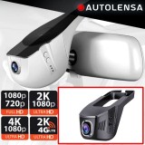 Camera DVR auto universala 1080p WiFi 24/7 Autolensa, negru