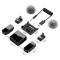 Lavaliera Wireless 2.4GHz Profesionala, Ultra-Compacta, CRISTALIS SALE&trade;, Plug &amp; Play, Compatibila Android / iPhone / Camera/Laptop