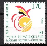 NOUA CALEDONIE 1991, Sport, serie neuzată, MNH