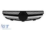 Grila crom/neagra tip A Design potrivita pentru Mercedes CLK C209 2003-2009 Performance AutoTuning