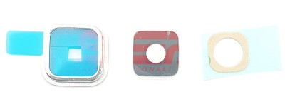 Geam camera cu Rama Samsung Galaxy S5 / S5 NEO SILVER foto