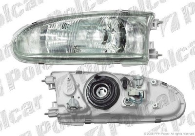 Far Mitsubishi Colt 04.1992-04.1996 Aftermarket partea Dreapta, tip bec H4 manual foto