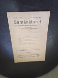 Revista Samanatorul, revista literara saptamanala nr.40/1907