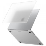 Husa Spigen Airskin pentru Apple MacBook Air 13inch (2026) / (2025) / (2024) / (2022), Transparenta Satinata ACS11530