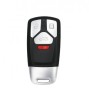 Carcasa cheie Smart Key Topautochei&reg; pentru Audi TT A4 A5 Q7 2016 2017 2018, 3+1 butoane, Fara Brand
