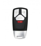 Carcasa cheie Smart Key Topautochei&reg; pentru Audi TT A4 A5 Q7 2016 2017 2018, 3+1 butoane, Fara Brand