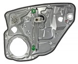 Macara geam Fiat Stilo (192) 2001-2006, Spate Stanga, manuala, 46831659, 3030PSM3E cu panou