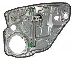 Macara geam Fiat Stilo (192) 2001-2006, Spate Stanga, manuala, 46831659, 3030PSM3E cu panou foto