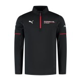 Porsche Motorsport hanorac de bărbați 1/4 Zip Mid-layer black Team 2026 - XL