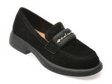 Cumpara ieftin Mocasini FLAVIA PASSINI negri, 1017G22, din piele intoarsa