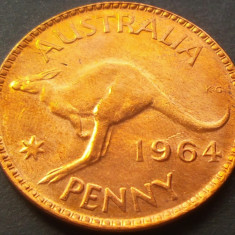 Moneda PENNY - AUSTRALIA, anul 1964 * cod 2689 = A.UNC