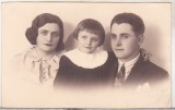 Bnk foto Portret de familie - Foto Barasch Bucuresti 1932, Alb-Negru, Romania 1900 - 1950, Portrete