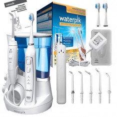 Dus Bucal si Periuta Electrica, Waterpik WP-861, Complete Care 5.0, 7x Varfuri Incluse, 1400 Pulsatii/min, 31.000 oscilatii/min, Husa Calatorie foto